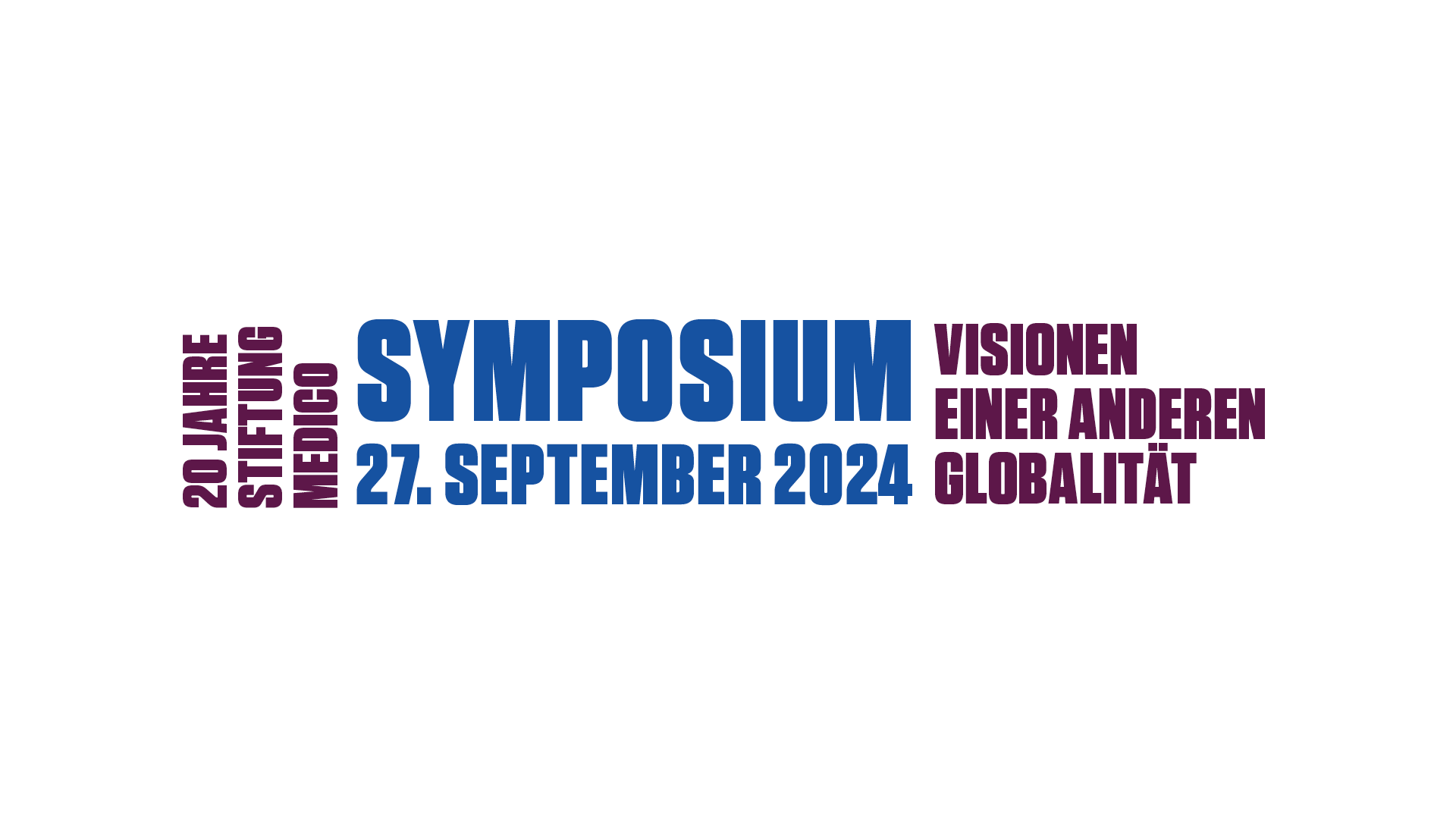 Symposium 2024 der Stiftung medico international 